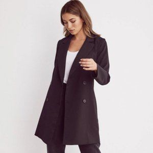 Vetta Convertible Blazer Dress, Black, Large, New